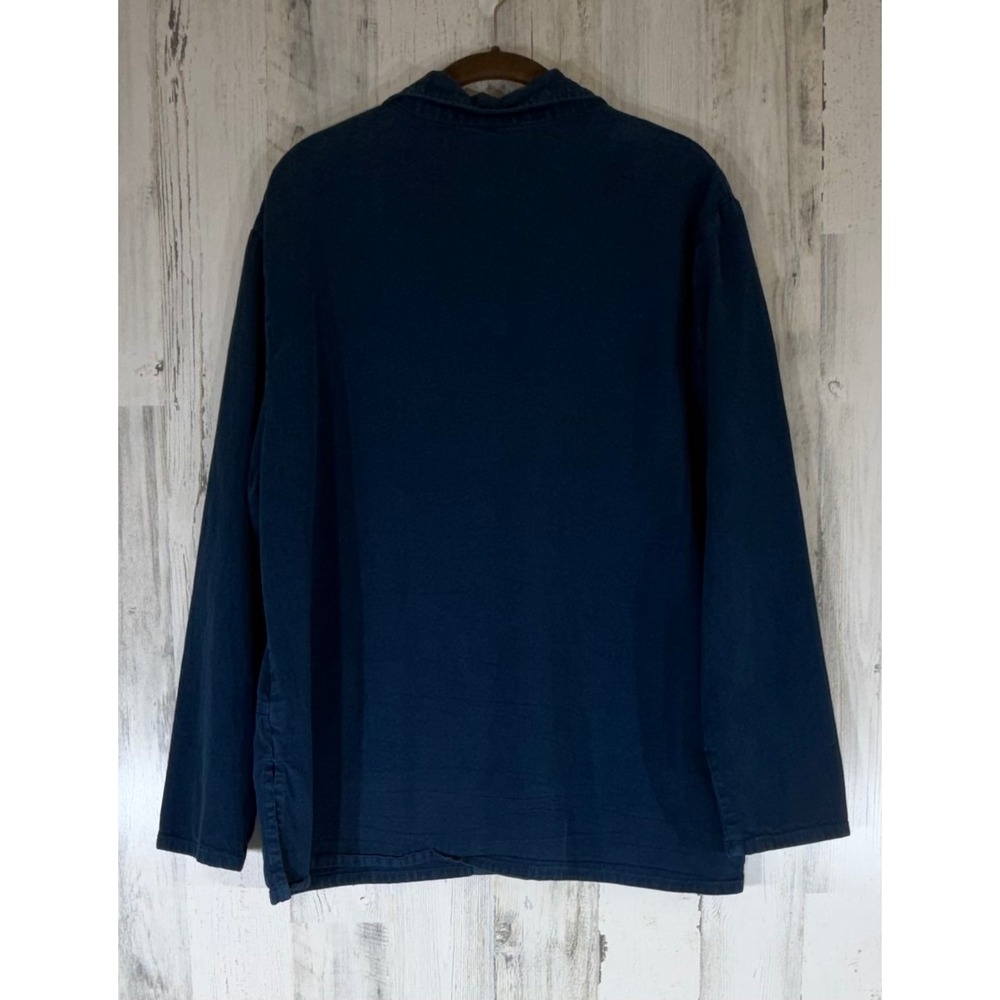 Better Than Basic Button Down Shirt Xl Teal Blue … - image 2